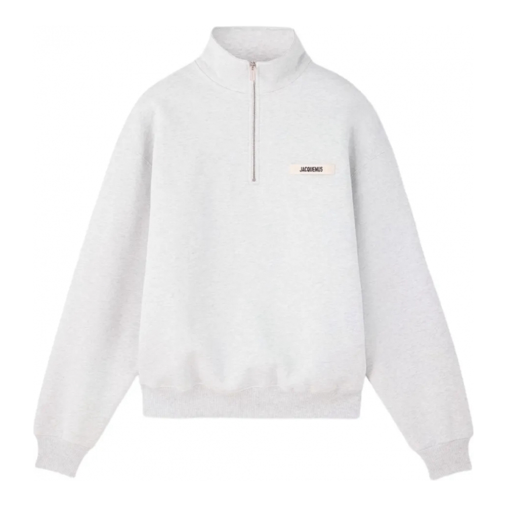 'Half-Zip' Sweatshirt für Herren