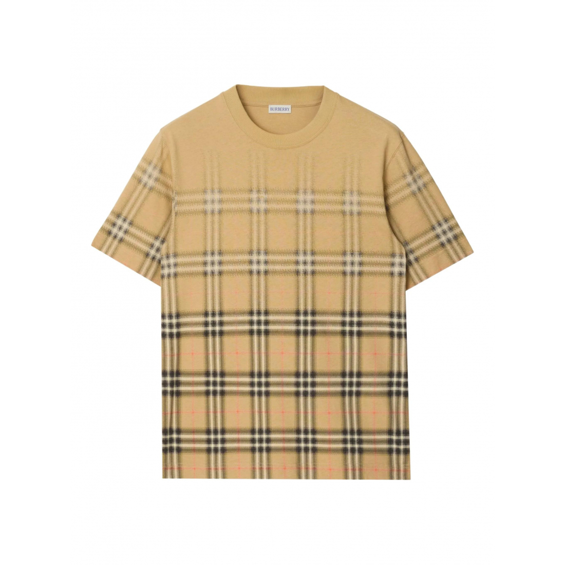 Men's 'Gradient Check' T-Shirt