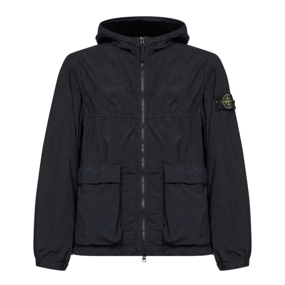 Men's 'Logo-Patch Hooded' Jacket