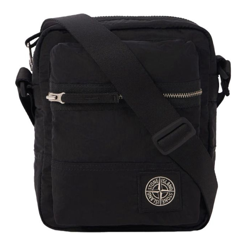 Men's 'Logo Patch' Crossbody Bag