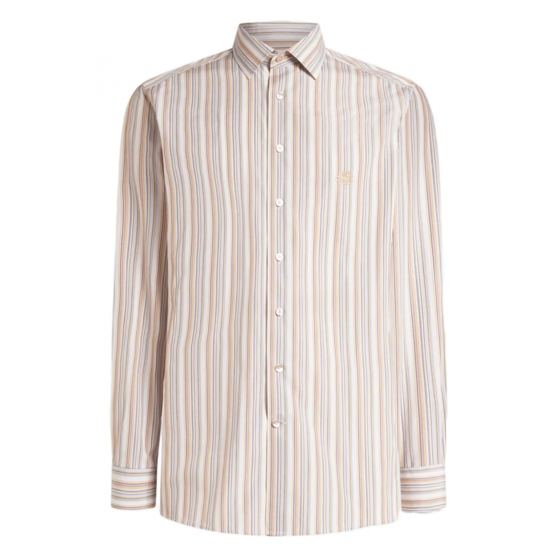Men's 'Striped Pegaso-Embroidered' Shirt