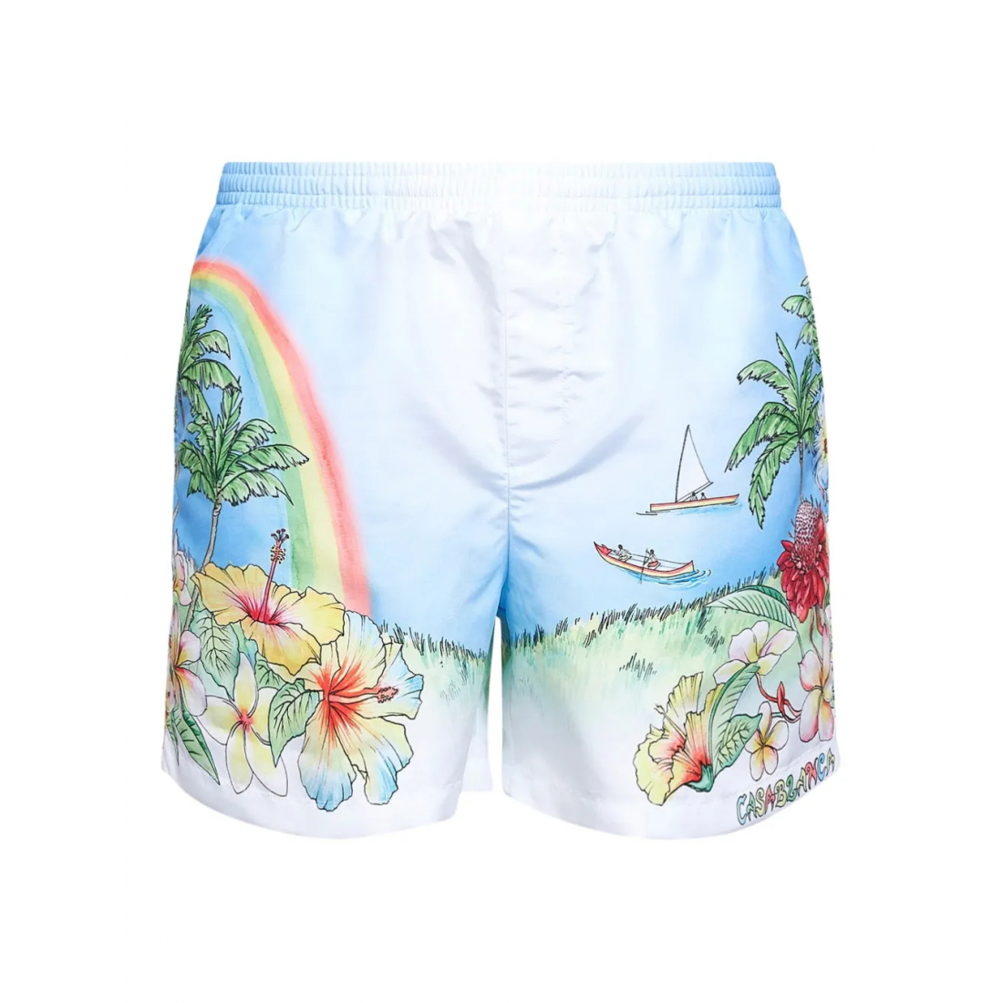 Short 'Aloha-Print' pour Hommes