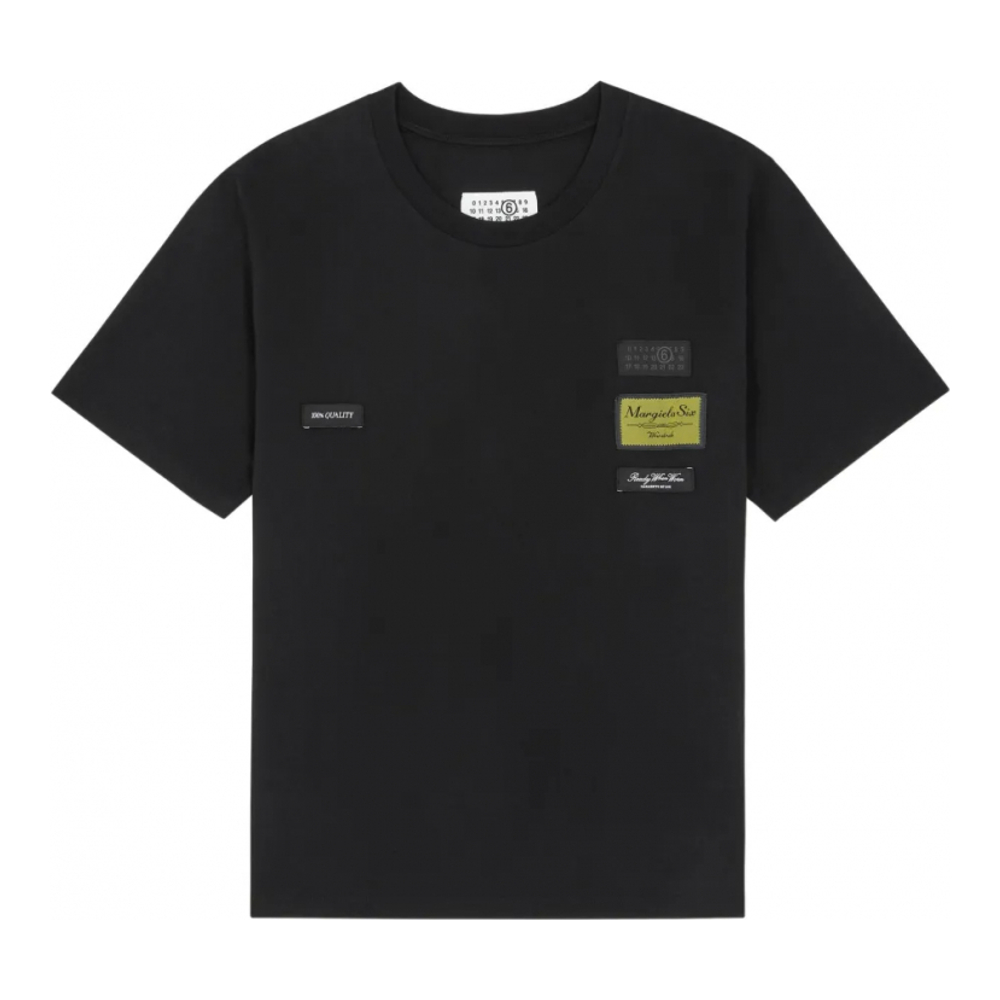 T-shirt 'Patch-Detail' pour Hommes