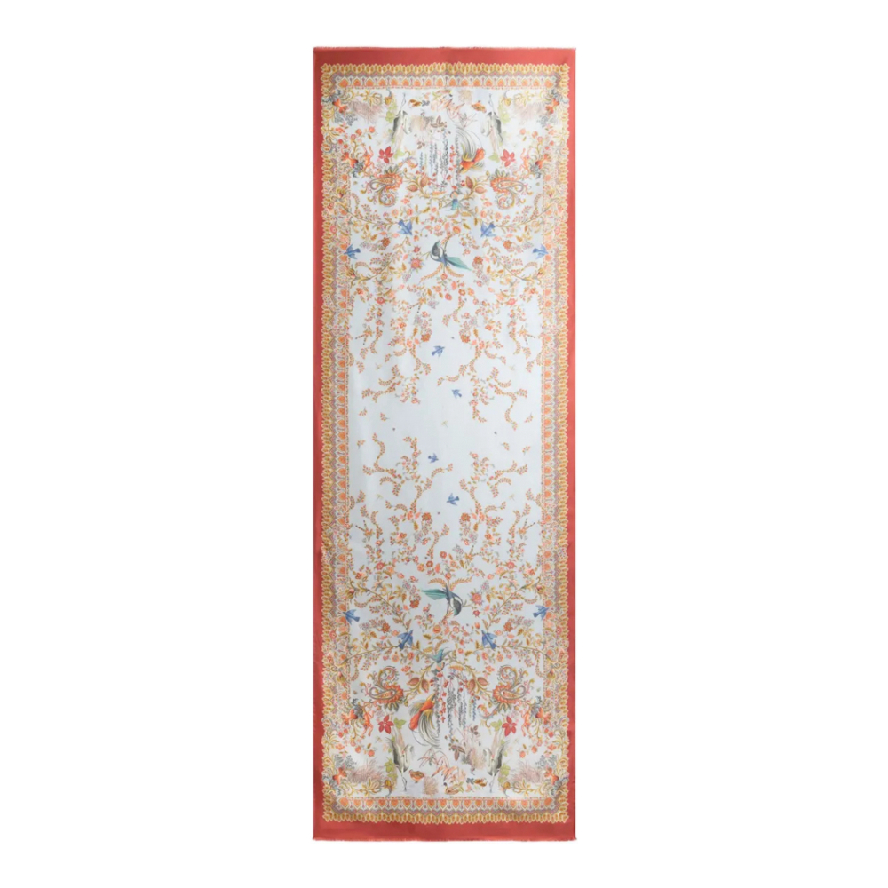 Foulard en soie 'Flora Fauna' pour Femmes