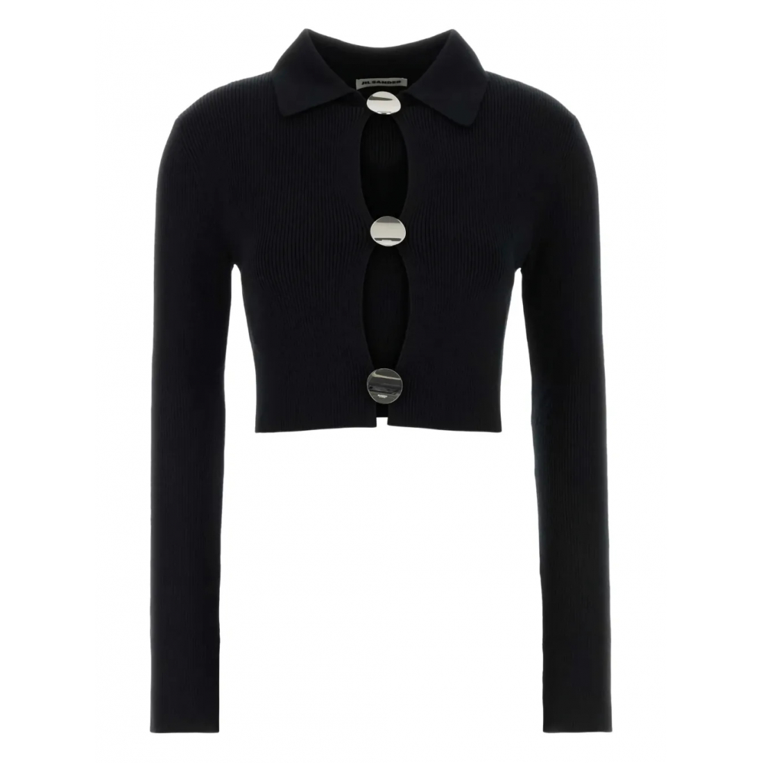 Women's 'Button Polo-Collar' Cardigan