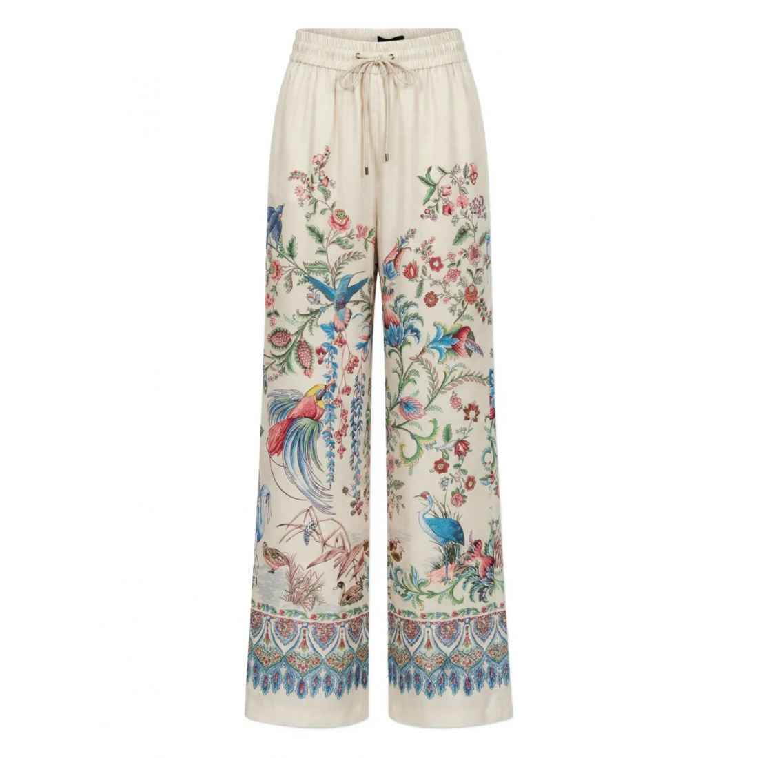 'Floral-Print' Hose für Damen