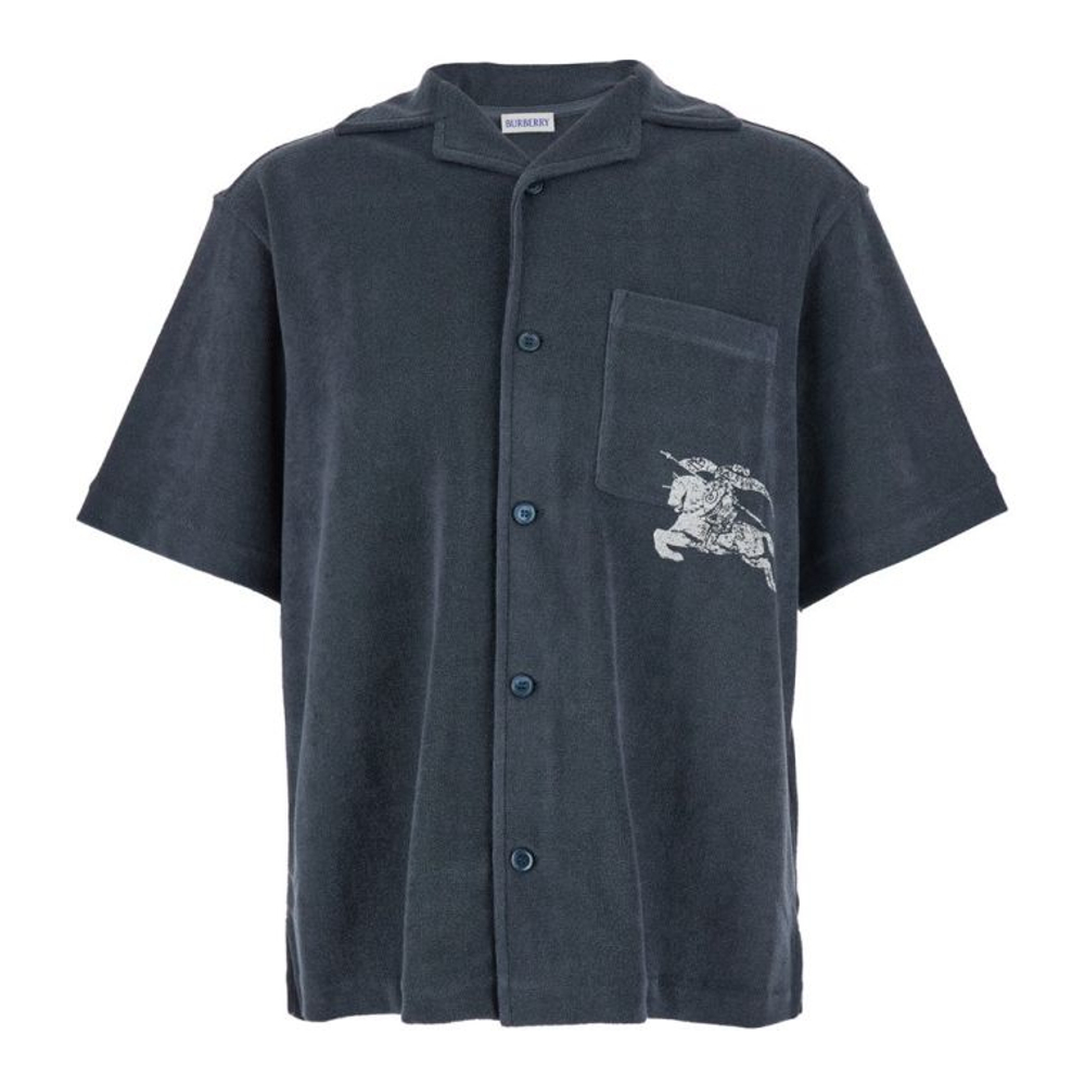 Chemise à manches courtes 'Towelling' pour Hommes