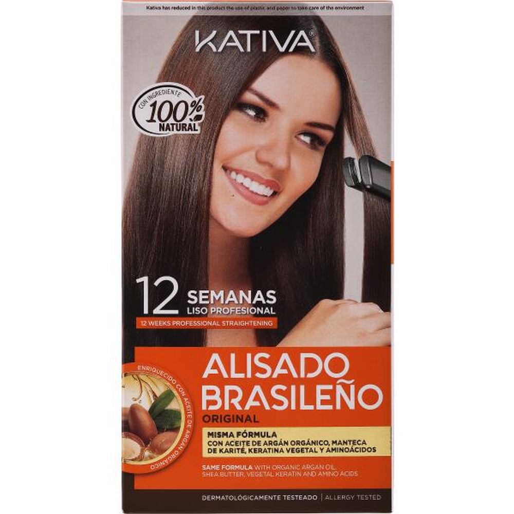 'Brazilian' Hair Straightening Set - 3 Pieces