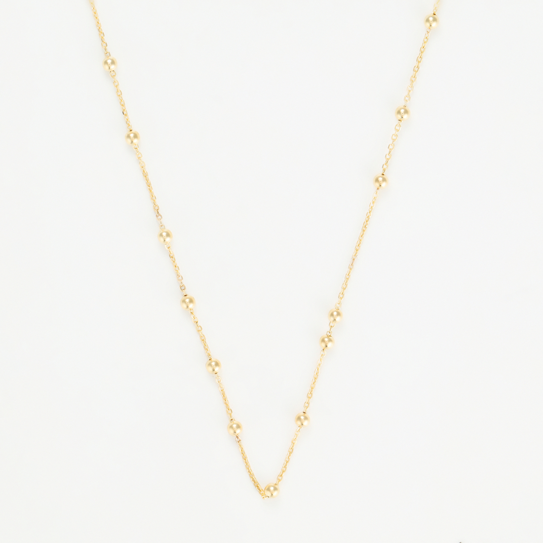 50cm Yellow Gold Ball Chain (375/1000)