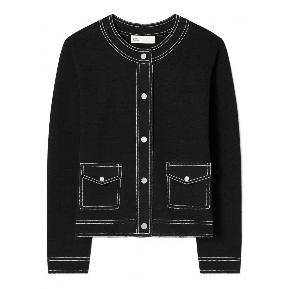 Women's 'Topstitch Pocket' Cardigan