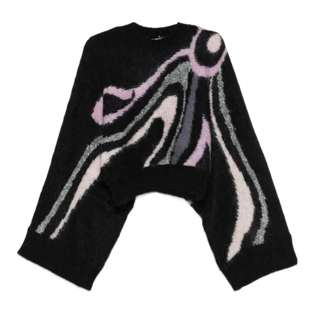 Women's 'Aline Graphic-Print' Sweater