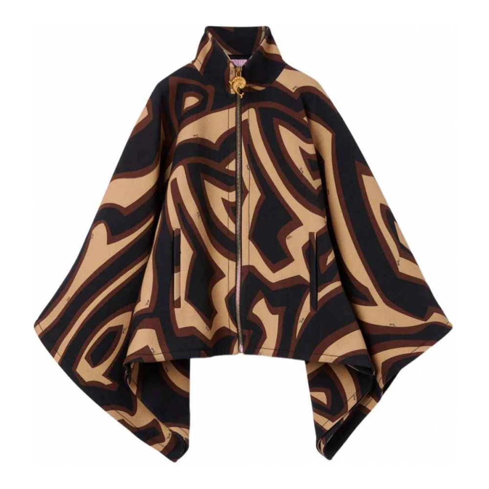 Women's 'Labirinto Print' Cape