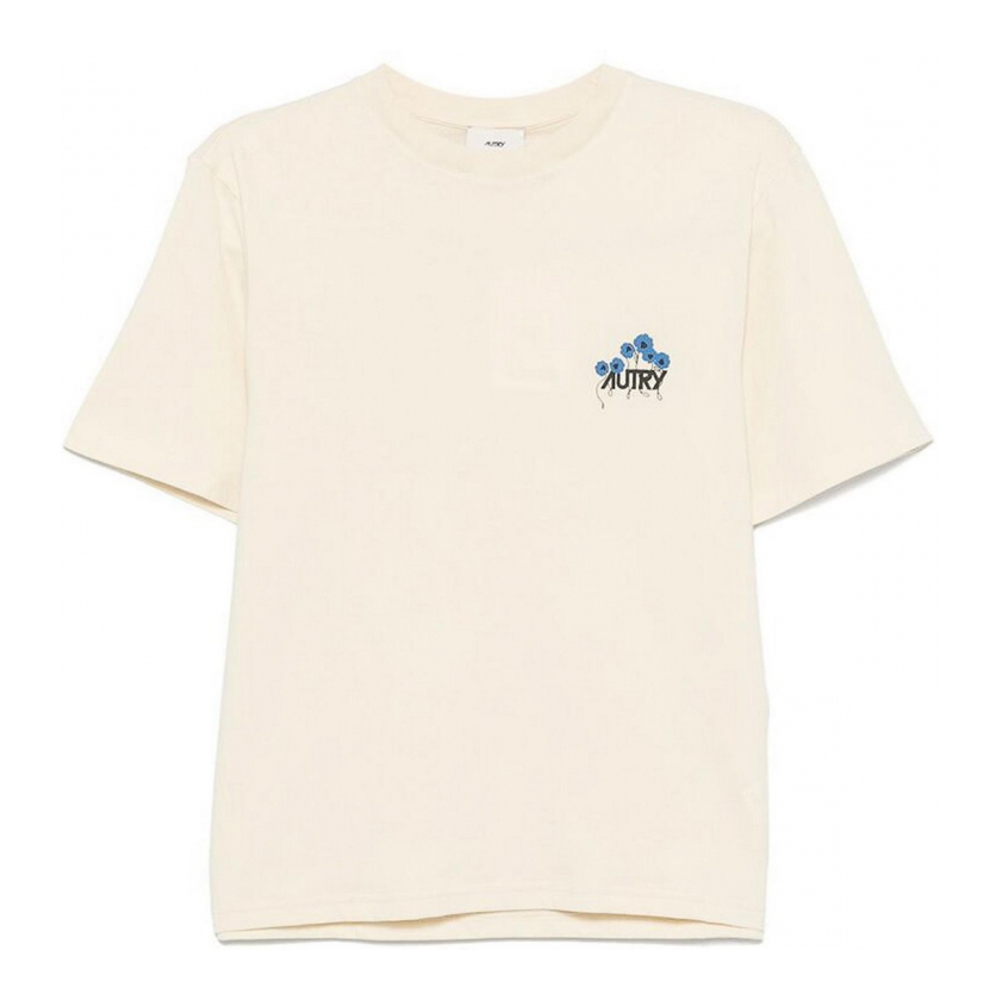 'Logo Print' T-Shirt für Damen