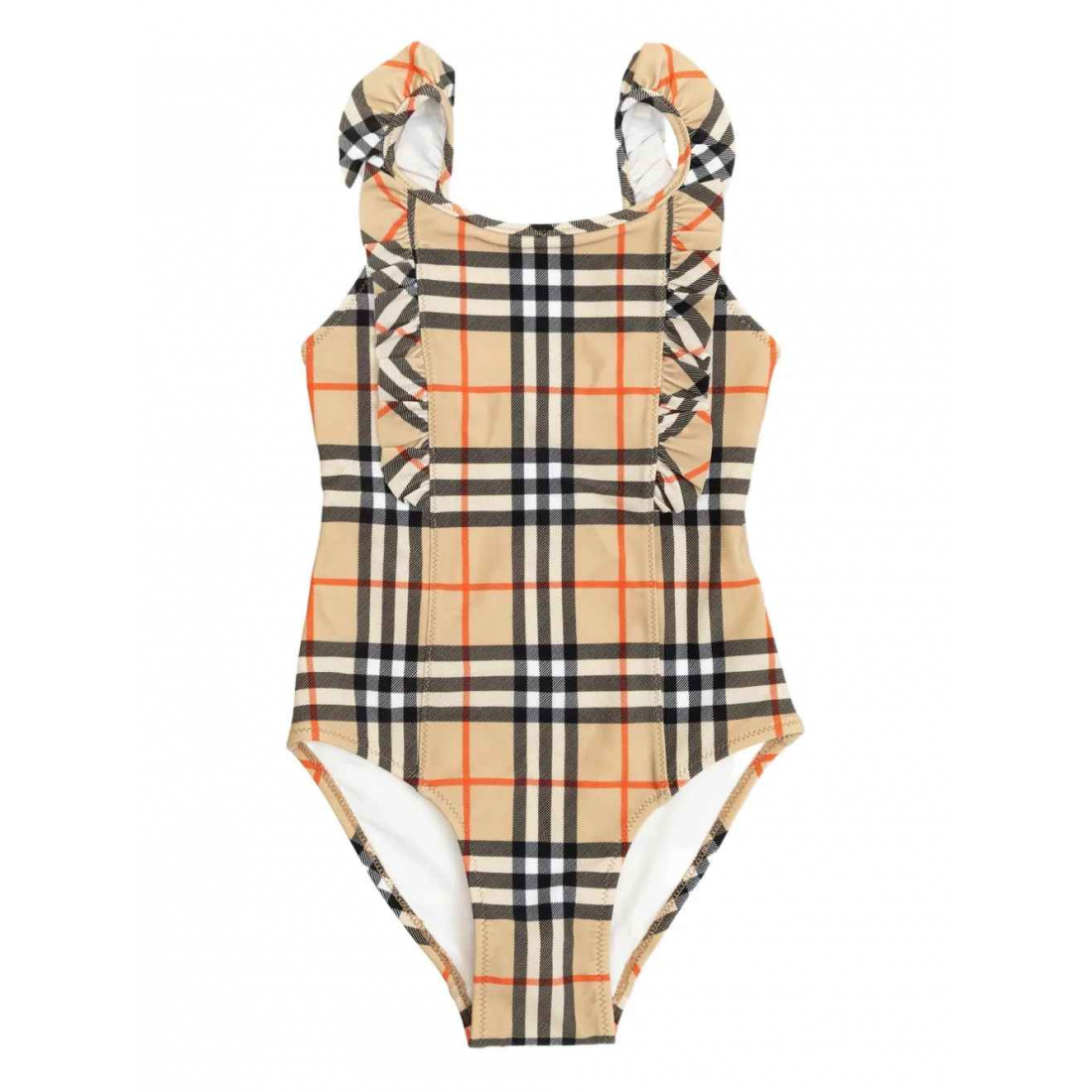 Maillot de bain 'Ruffled Check-Pattern' pour Bébés filles