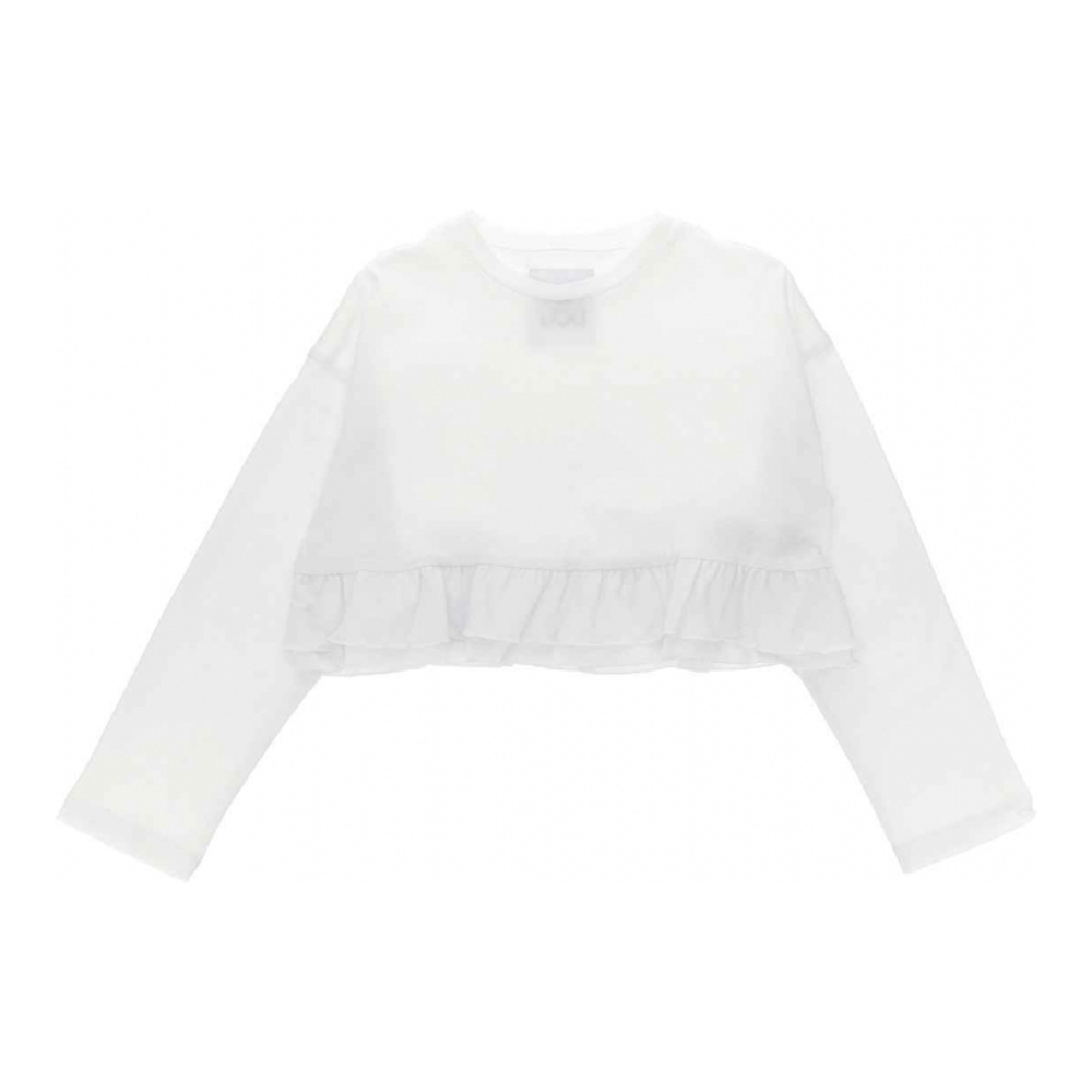 Girl's 'Flounced' T-Shirt