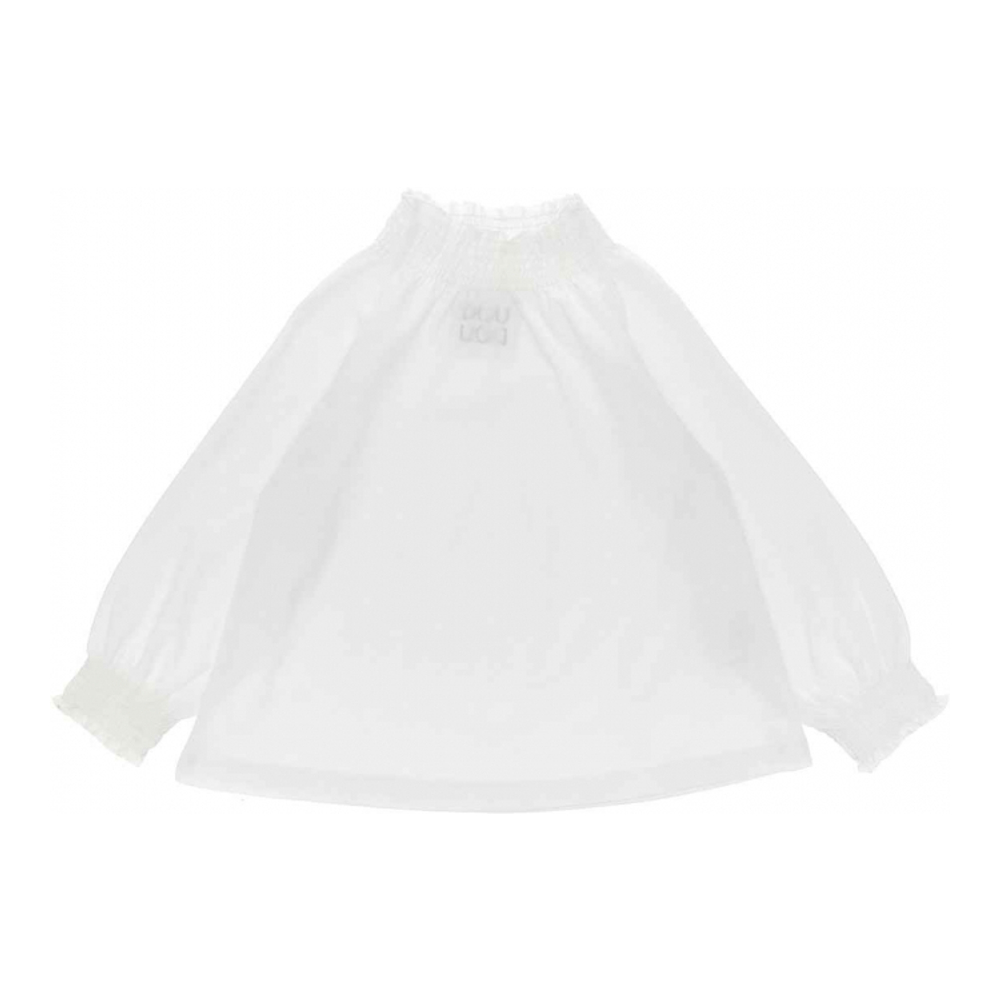 Girl's 'Smock Stitch' T-Shirt