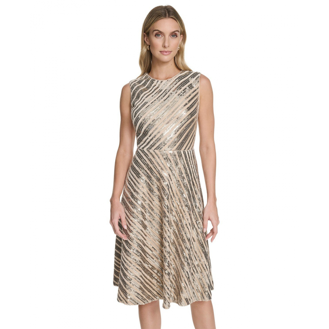 Women's 'Sequin Sleeveless' Midi Dress