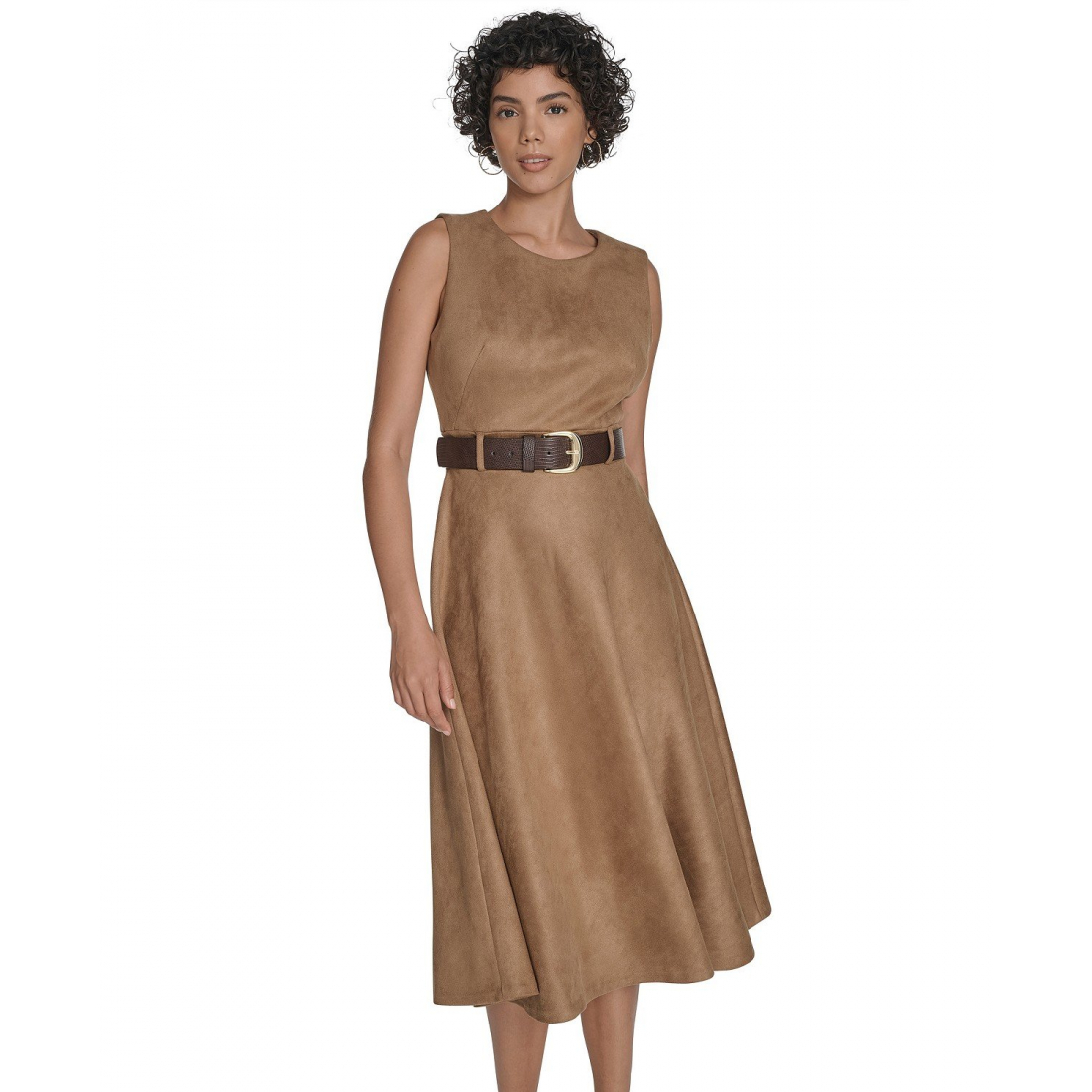 Women's 'Belted' Midi Dress
