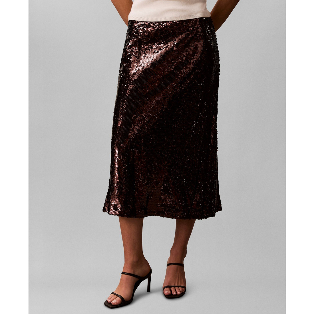 Jupe Midi 'Sequined' pour Femmes
