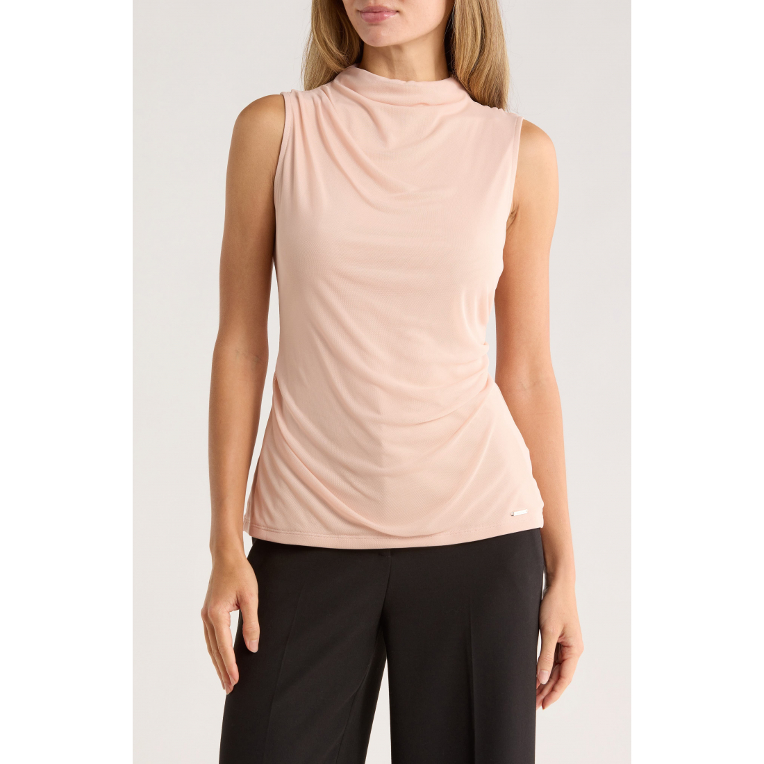 Women's 'Cowl Neck Shell' Sleeveless Top