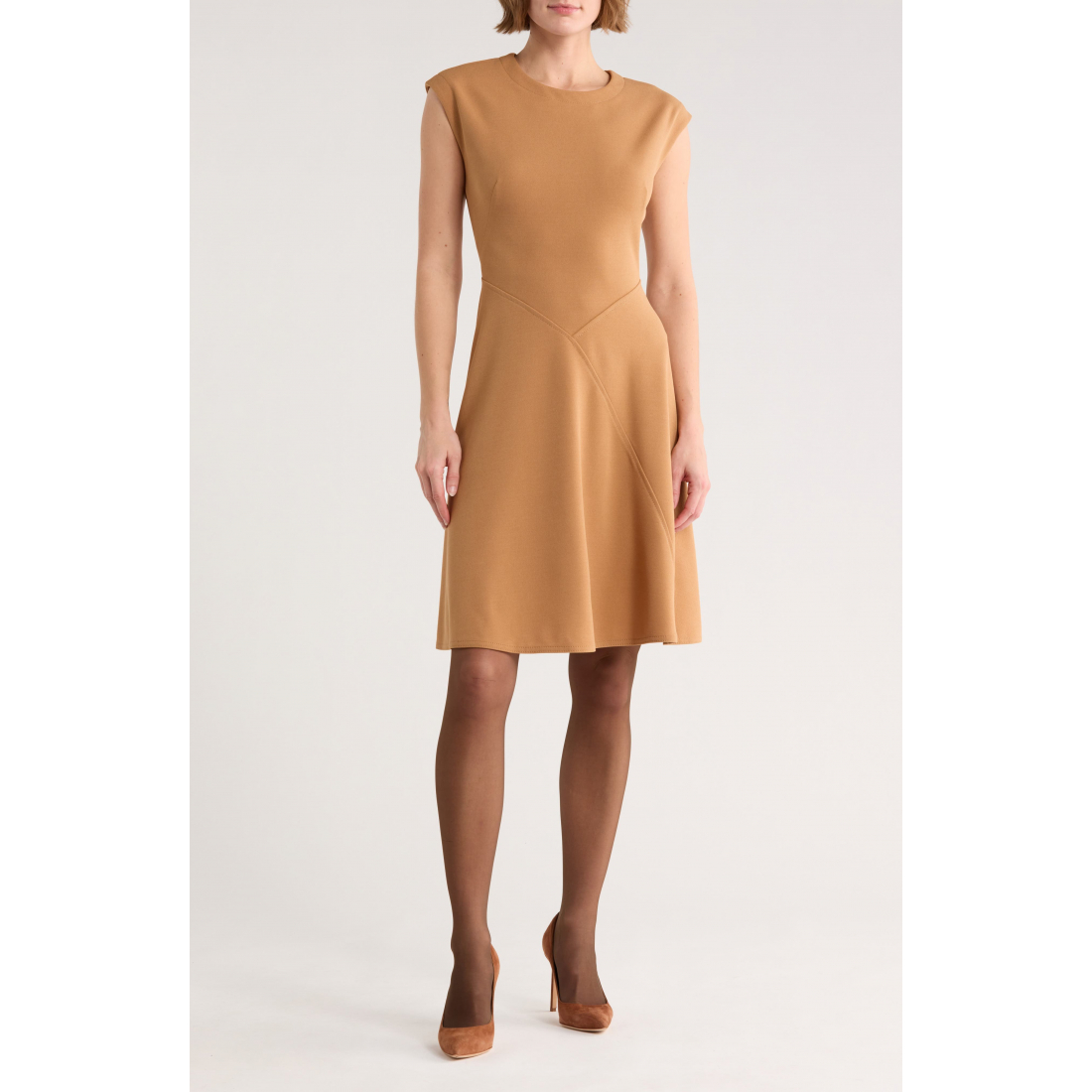 Women's 'Cap Sleeve' A-line Dress