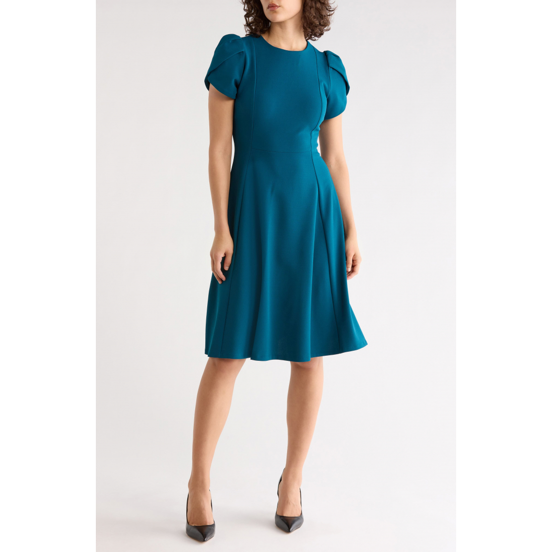 Women's 'Tulip Sleeve' Midi Dress