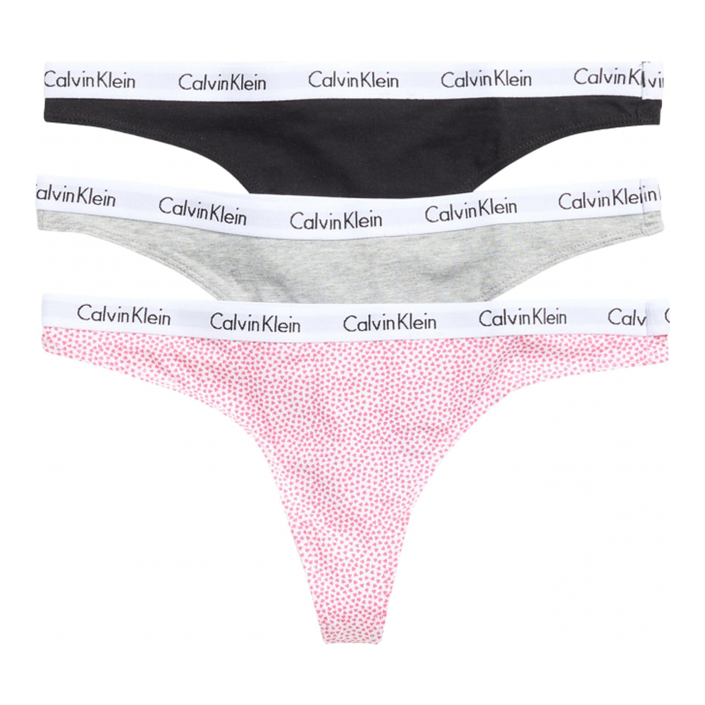 Tangas 'Logo Assorted - Pack of 3' pour Femmes