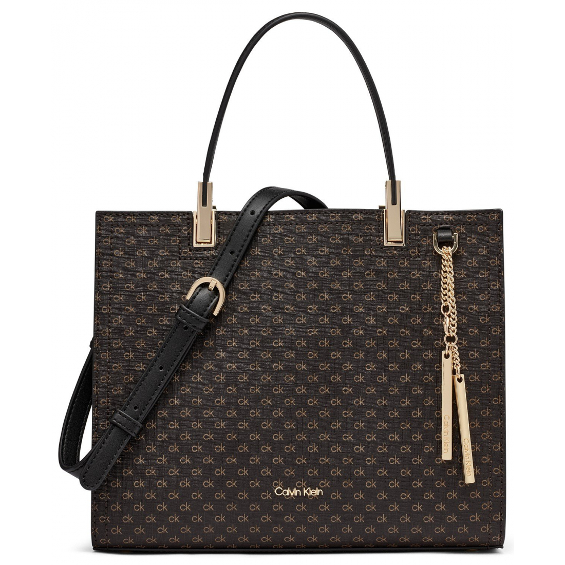 Women's 'Verne Mini Signature Convertible with Charm' Satchel