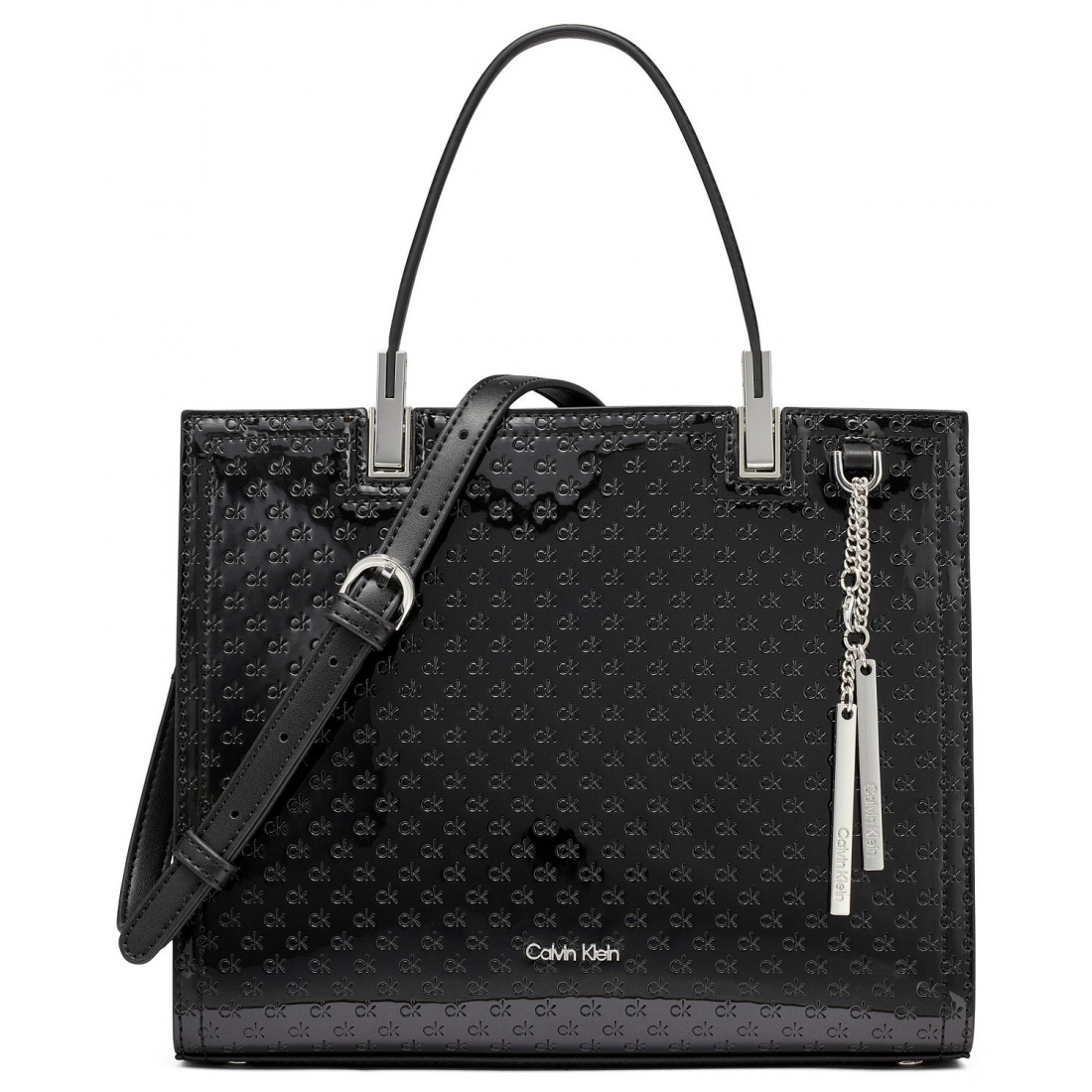 'Verne Signature Embossed Convertible with Charm' Umhängetasche für Damen