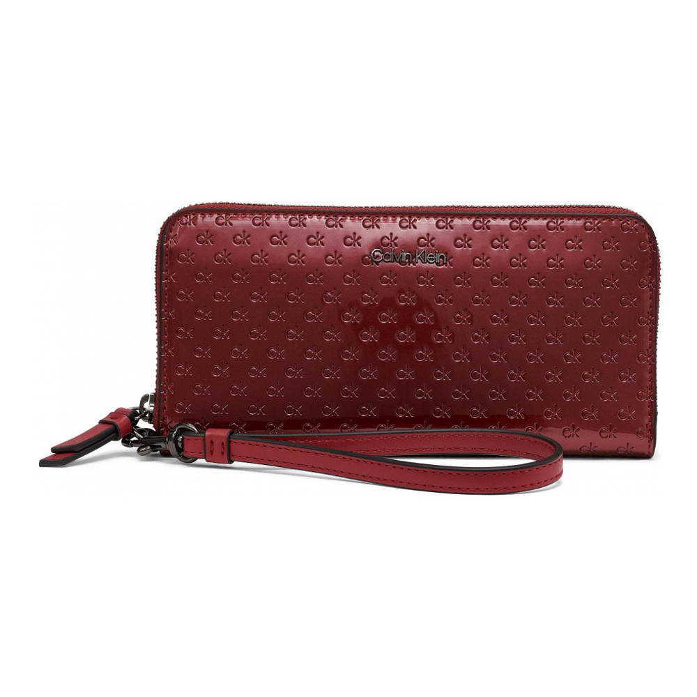 'Moon Signature Embossed Boxed' Portemonnaie für Damen