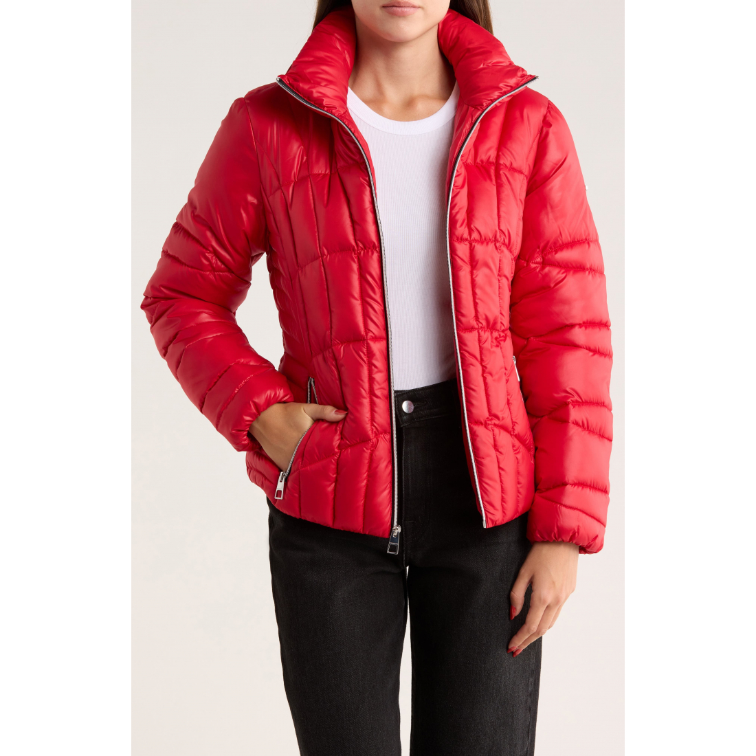 Veste matelassée 'Zip Corset' pour Femmes