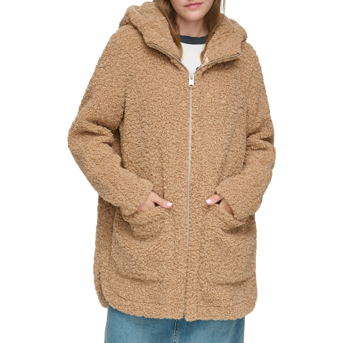 Manteau Teddy 'Seneca Hooded' pour Femmes