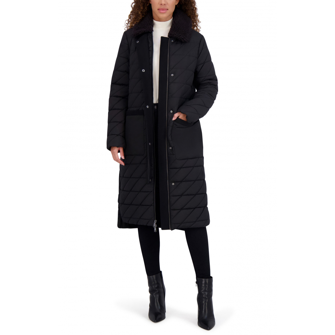 Manteau matelassé 'Maxine with Collar' pour Femmes
