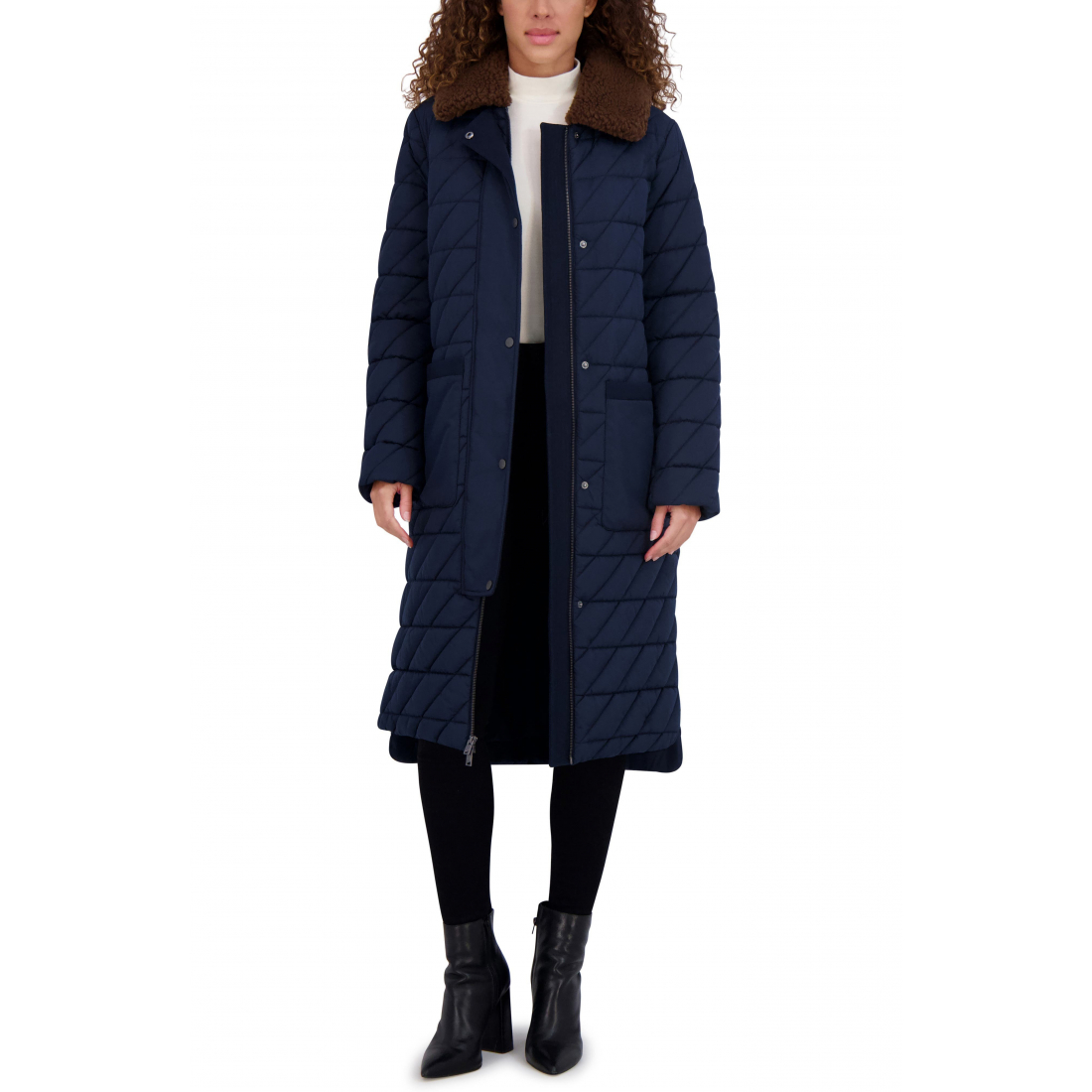 Manteau matelassé 'Maxine with Collar' pour Femmes