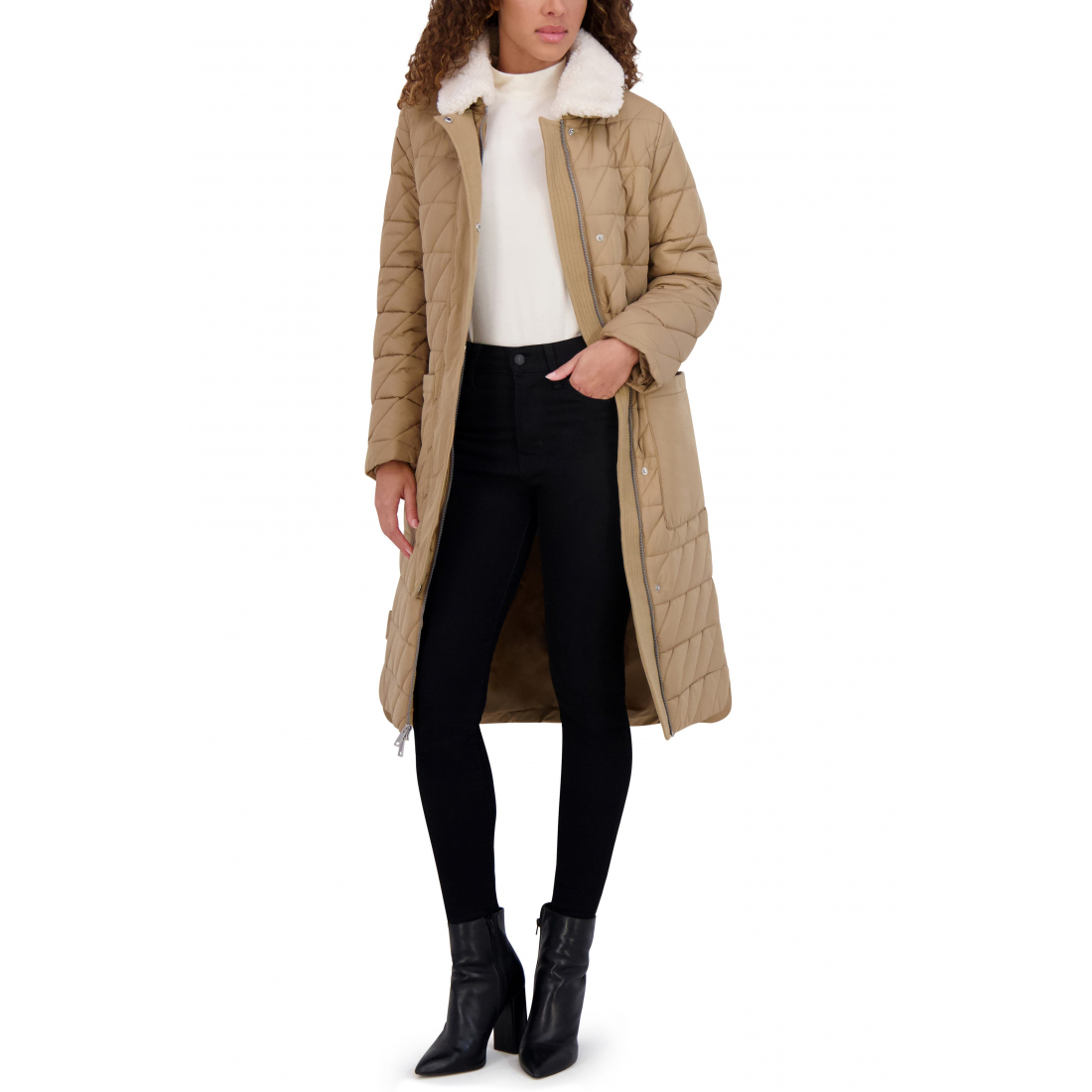 Manteau matelassé 'Maxine with Collar' pour Femmes
