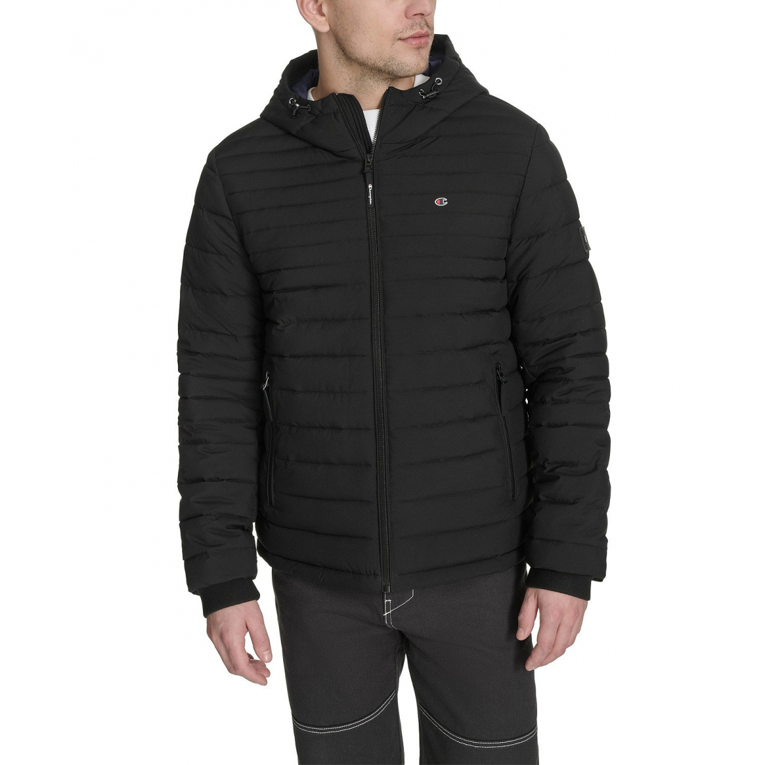 'Stretch' Gesteppte Jacke für Herren