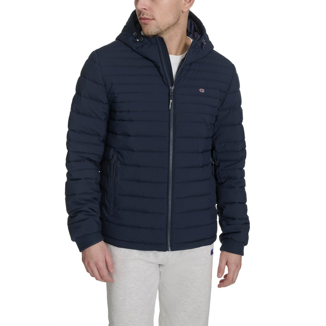 'Stretch' Gesteppte Jacke für Herren