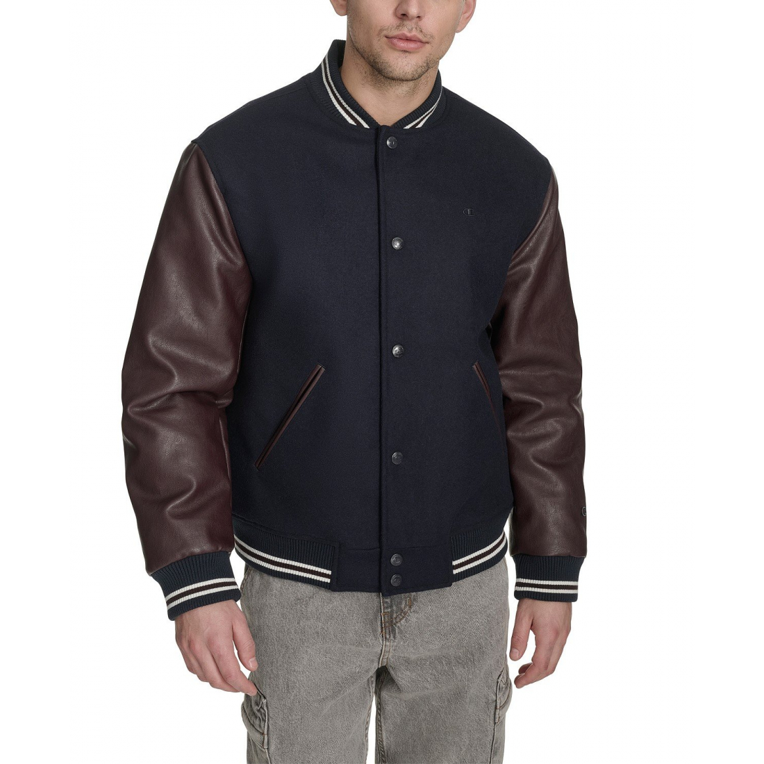 'Mixed Media' Bomberjacke für Herren