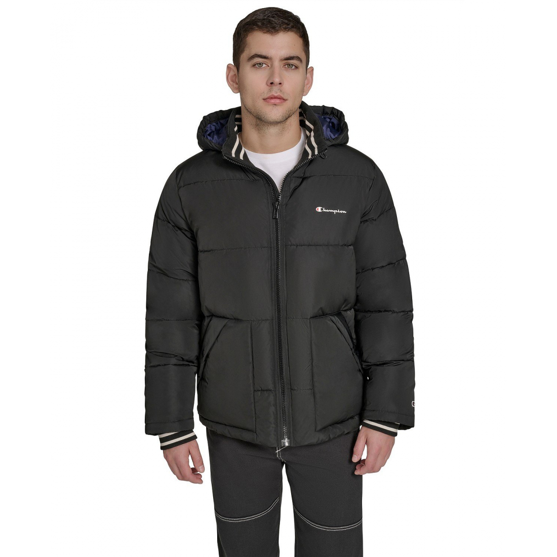 'Hooded' Pufferjacke für Herren