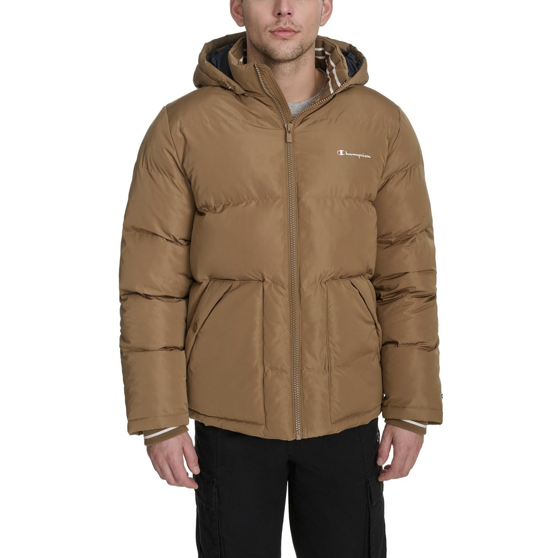 'Hooded' Pufferjacke für Herren