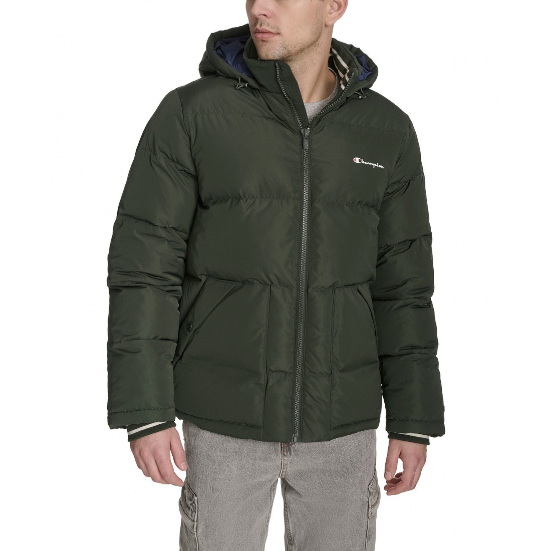 'Hooded' Pufferjacke für Herren