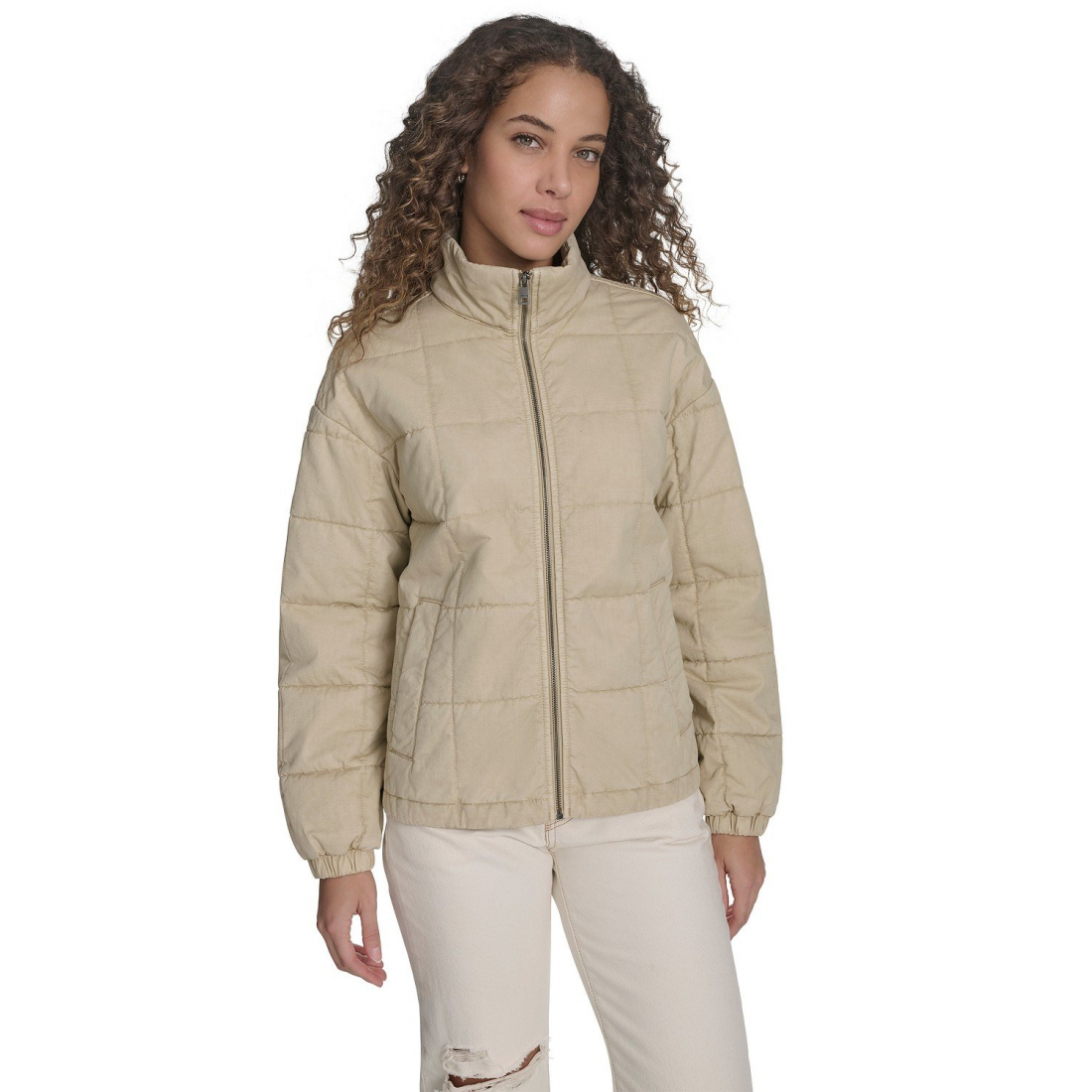 'Box' Gesteppte Jacke für Damen