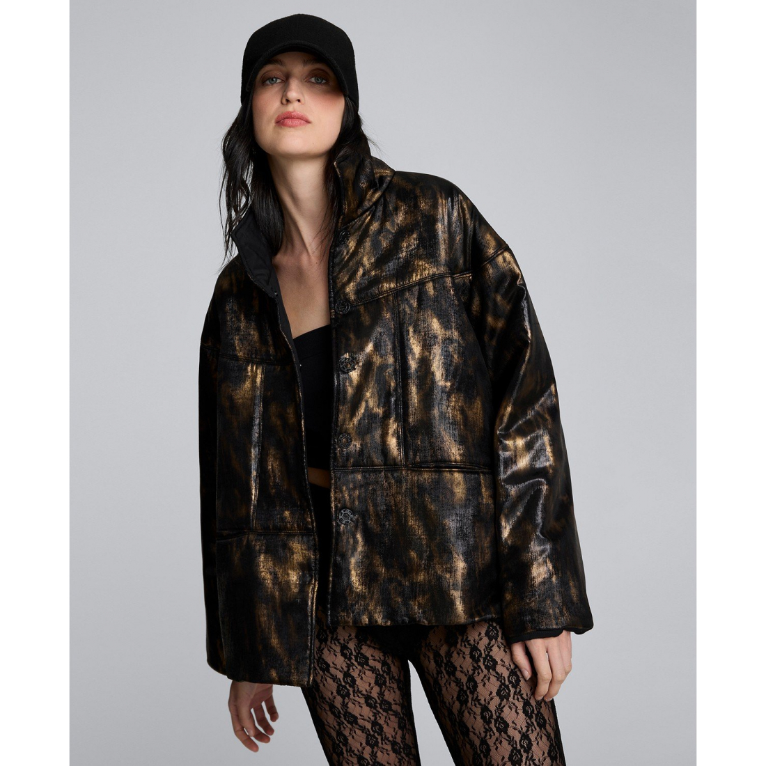 Veste matelassée 'Foiled Satin' pour Femmes