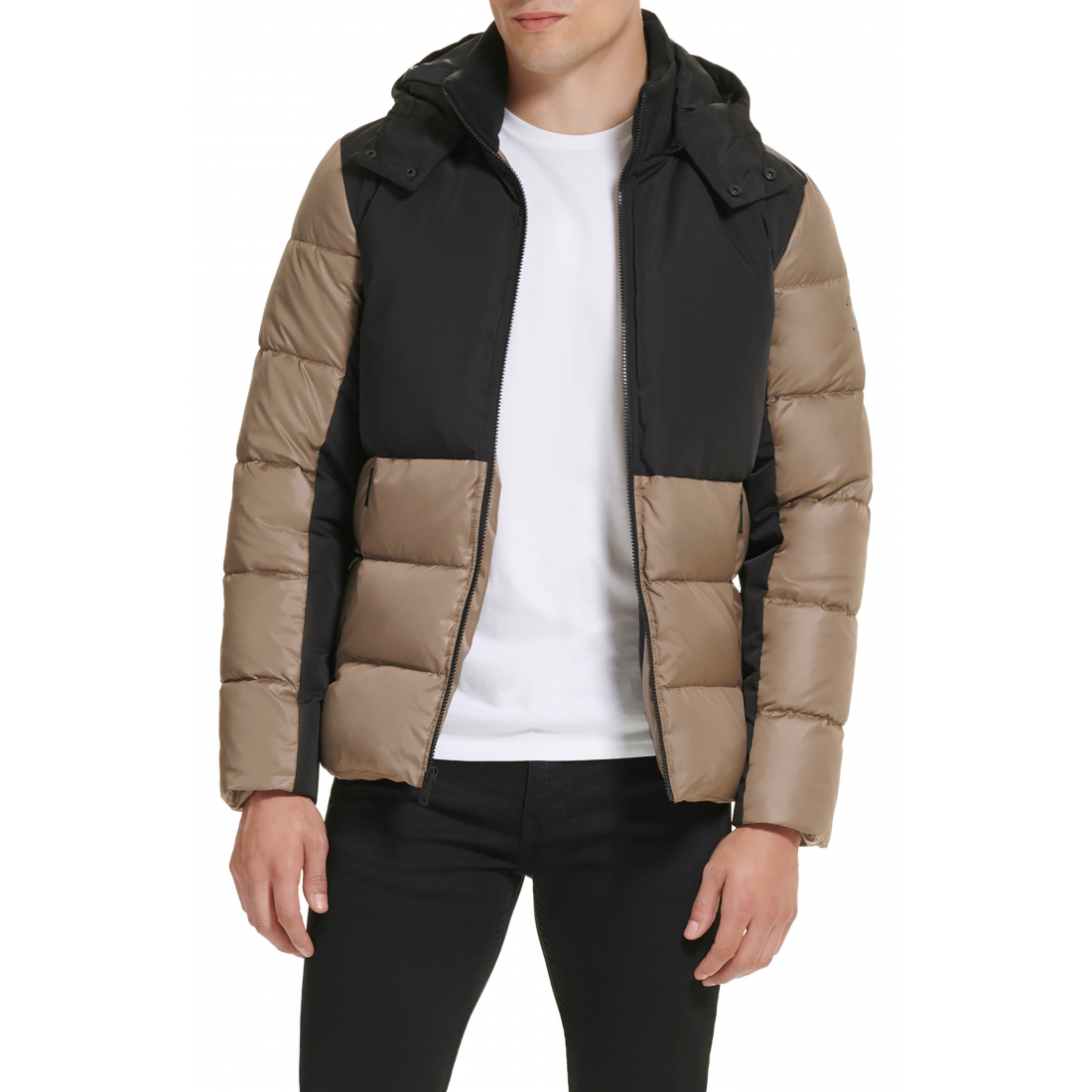 'Hooded Water Resistant' Pufferjacke für Herren