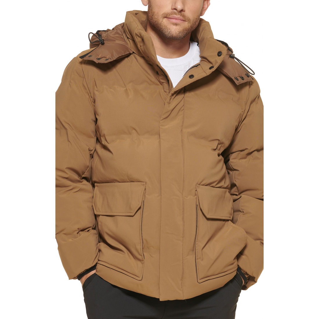 'Hooded' Pufferjacke für Herren