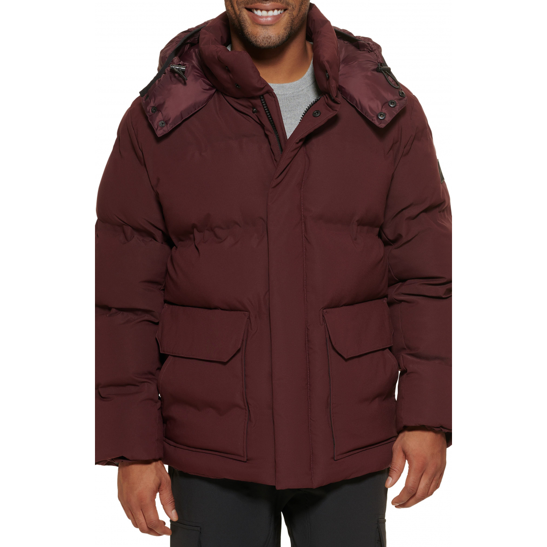 'Hooded' Pufferjacke für Herren