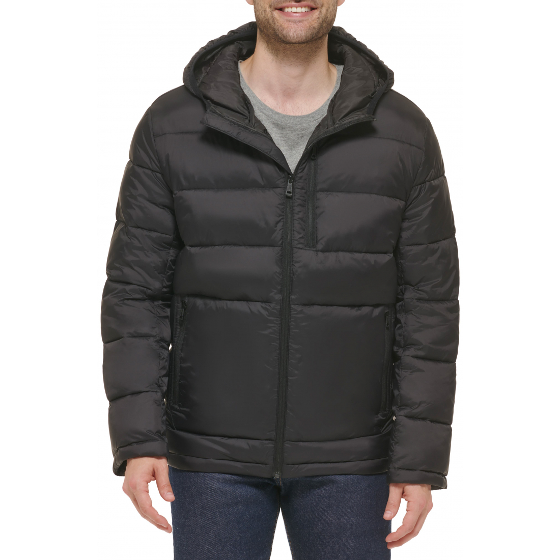 'Hooded' Pufferjacke für Herren
