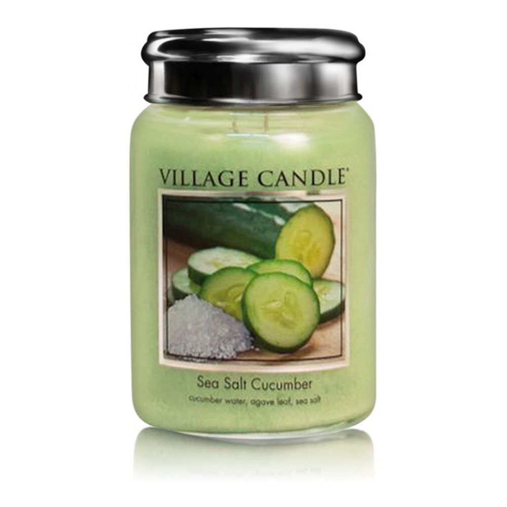 Bougie parfumée 'Sea Salt Cucumber' - 602 g