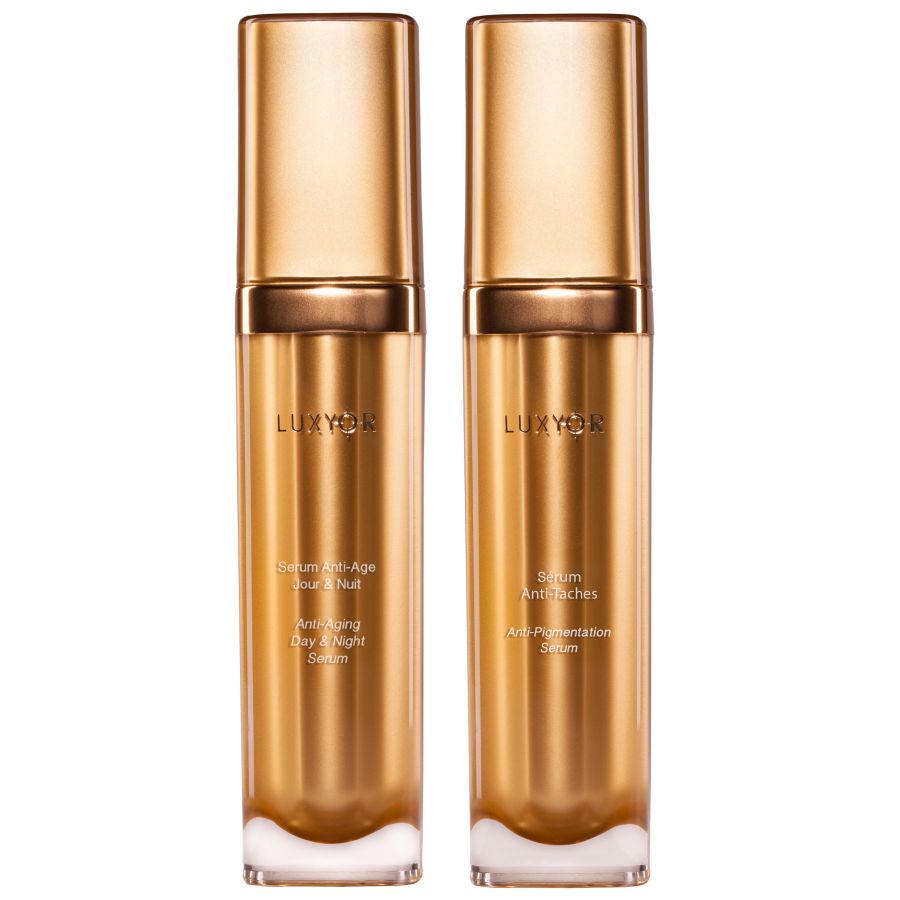 'Jour & Nuit' Anti-Aging Serum, Anti-Dark Spot Serum - 2 Units