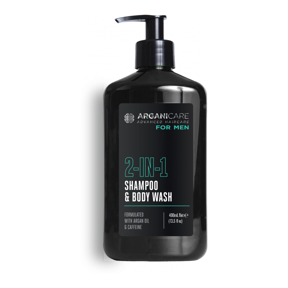 'Shampoing 2-En-1 + Gel Douche Énergisant' - 400 ml